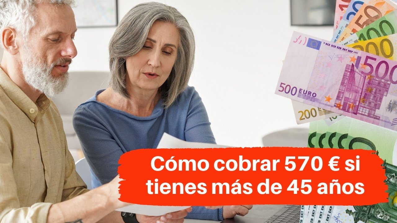 Subsidio por agotamiento del SEPE 2026: Cómo cobrar 570 € si tienes más de 45 años